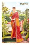 Aayushmati By Stylewell Printed Wedding Sarees Wholesale Clothing Suppliers In India